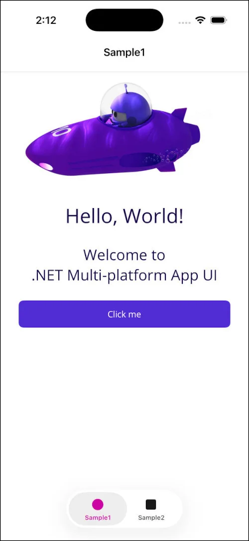 動作イメージ（.Net 10、Xcode 26.1）